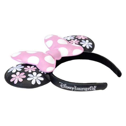 Floral Rock the Dots Minnie Disney Loungefly ears headband