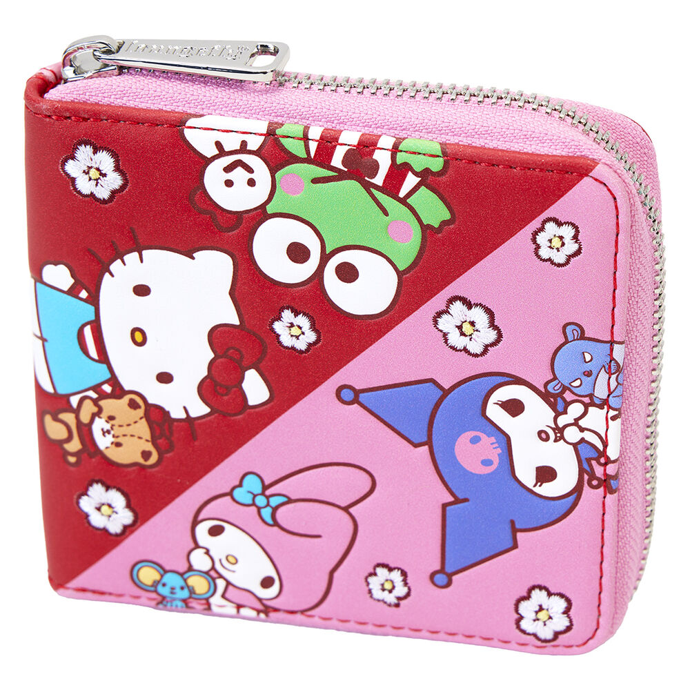 Carteira Loungefly Hello Kitty e Amigos