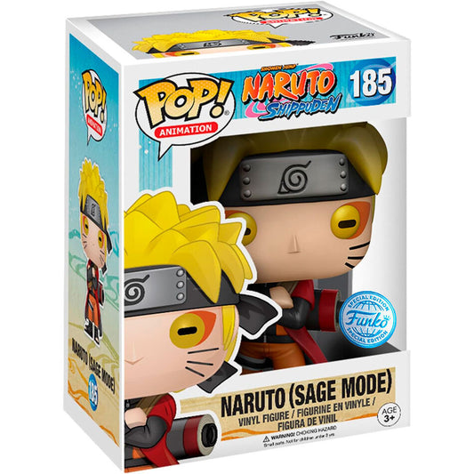 Figura POP exclusiva de Naruto Shippuden Naruto Modo Sábio