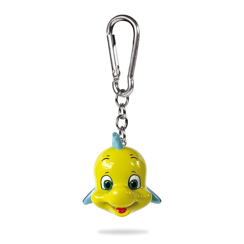 disney the little mermaid 3d keychain 6cm