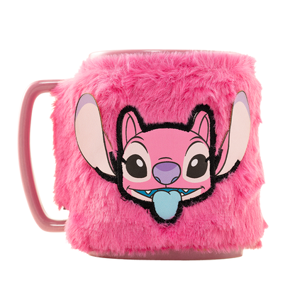 disney angel plush mug sleeve 440ml