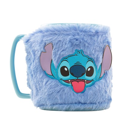 disney stitch plush mug cover 440ml