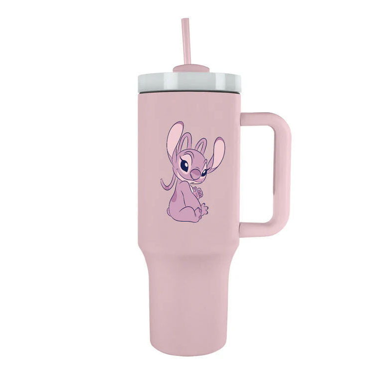 disney angel stitch 12l thermos cup