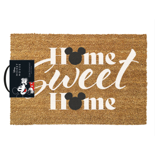 home sweet home mickey disney doormat