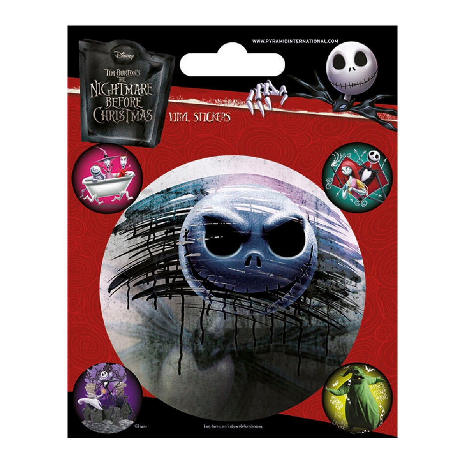 disney nightmare before christmas sticker set