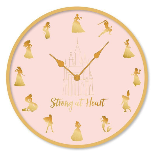 disney princesses wall clock