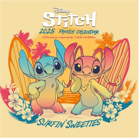 stitch disney family planner calendar