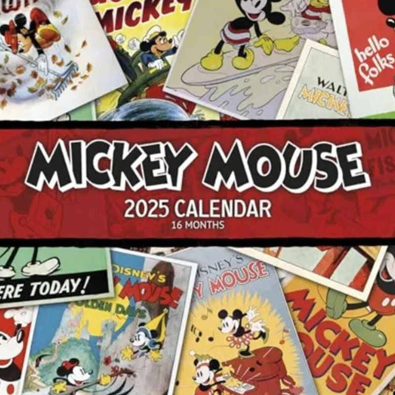 mickey mouse disney wall calendar