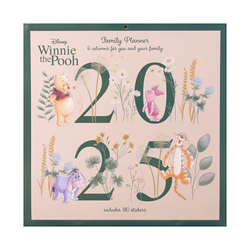 winnie the pooh disney family planner calendar