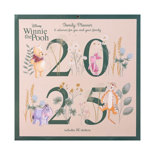 winnie the pooh disney family planner calendar