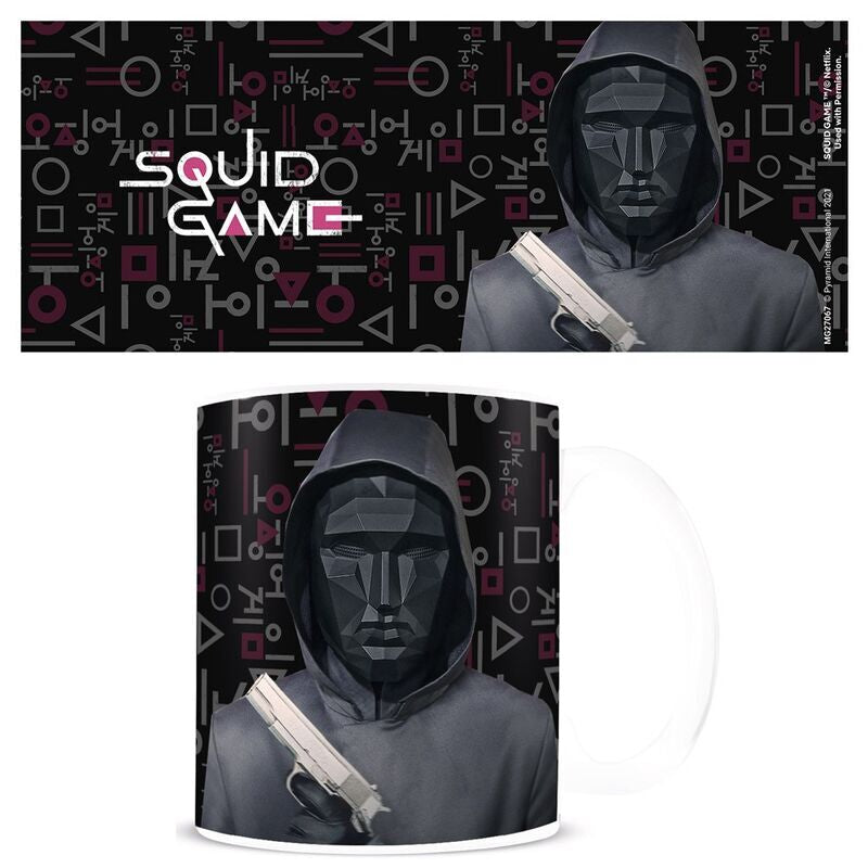 black mask squid game mug 315ml