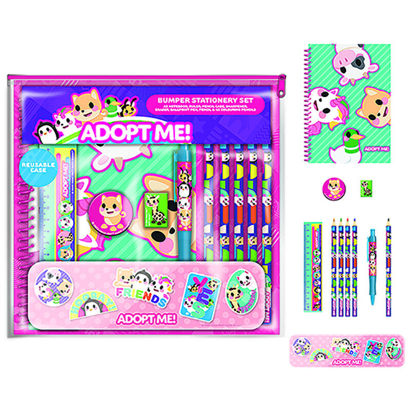 adopt me  stationery set