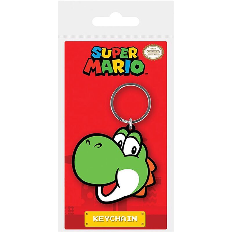yoshi super mario bros keychain 6cm