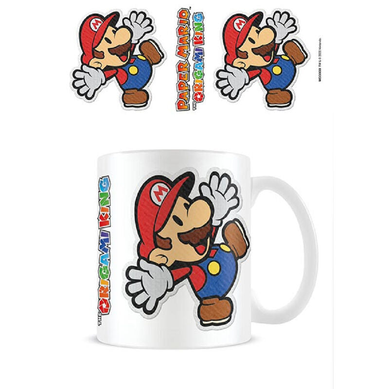 paper mario super mario bros mug 315ml