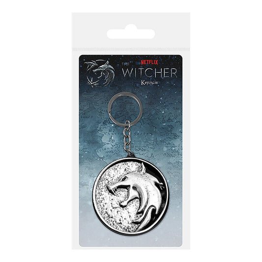 the wolf the witcher keychain 6cm