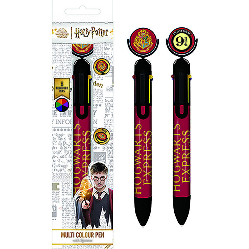 harry potter multicolor pen