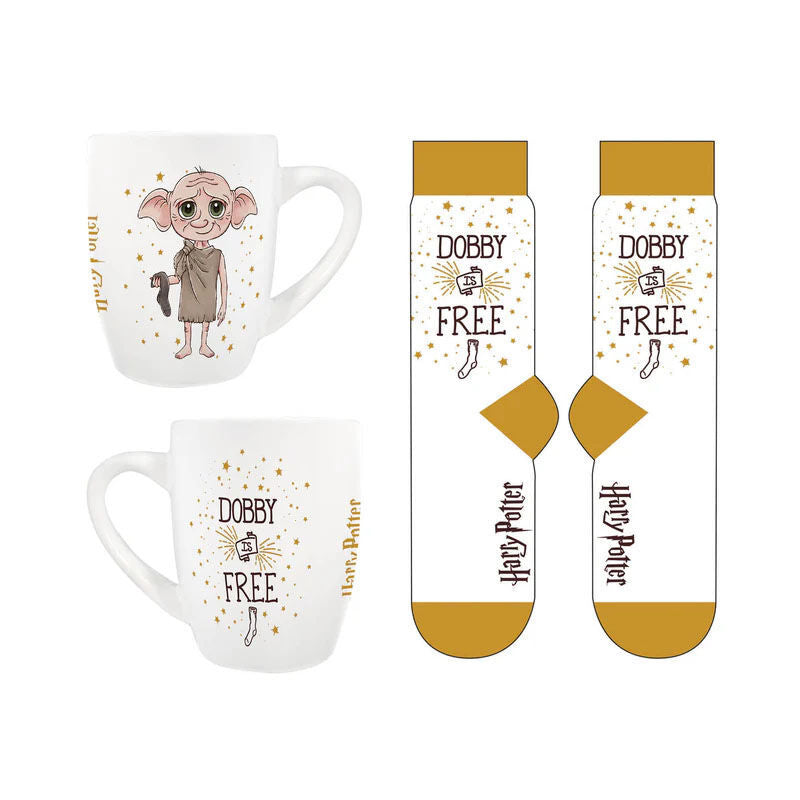 Harry Potter Dobby Tasse und Socken Set