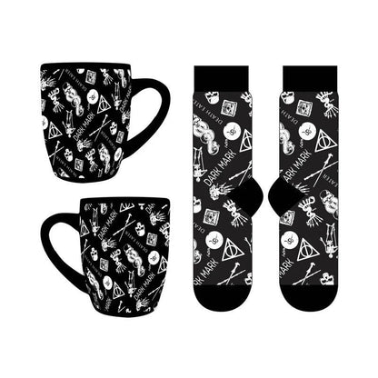 harry potter mug and socks set