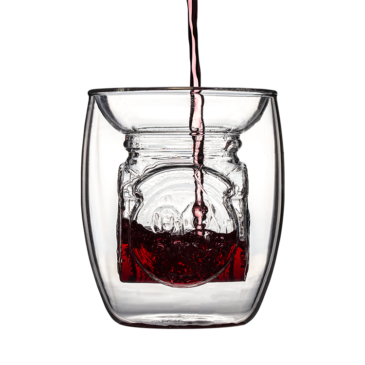 Plateforme en verre à double paroi 3D 9 3/4 Harry Potter