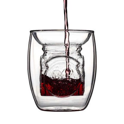 Plateforme en verre à double paroi 3D 9 3/4 Harry Potter