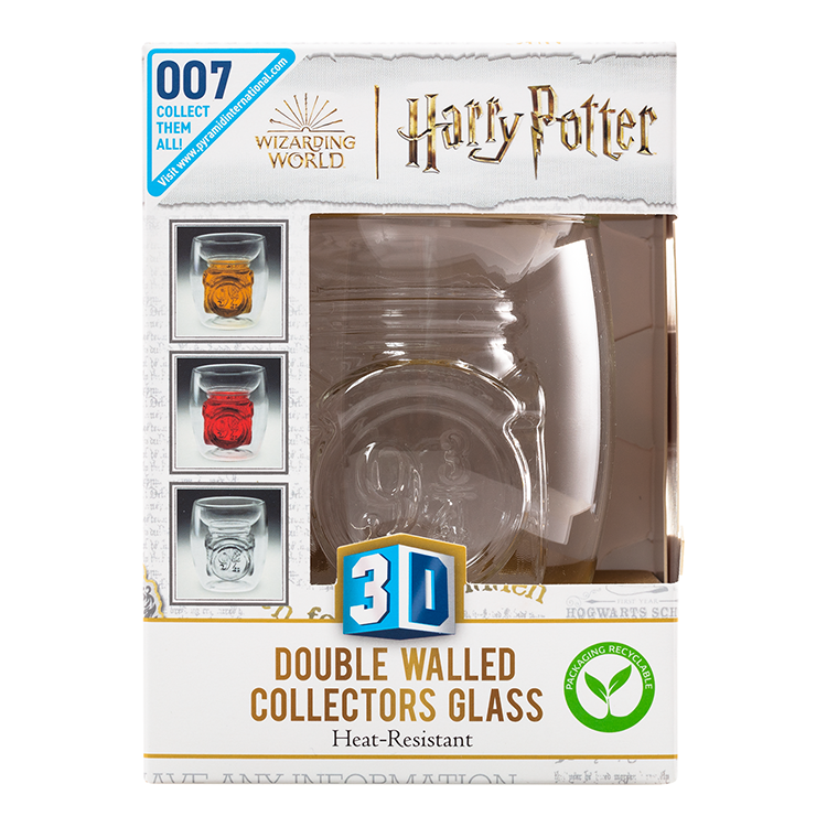 Plateforme en verre à double paroi 3D 9 3/4 Harry Potter