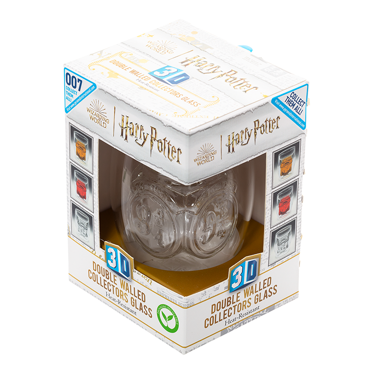 Plateforme en verre à double paroi 3D 9 3/4 Harry Potter