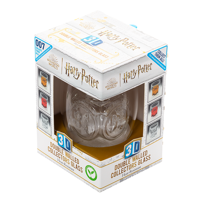 Plateforme en verre à double paroi 3D 9 3/4 Harry Potter