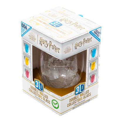 3D Doppelwandbecher mit Hedwig Motiv (Harry Potter)
