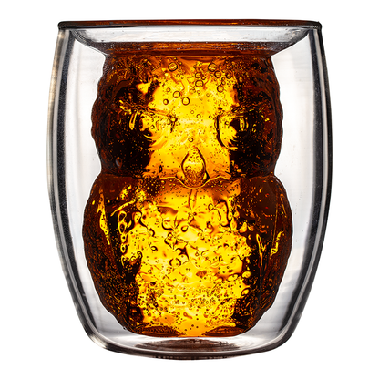 3D Doppelwandbecher mit Hedwig Motiv (Harry Potter)