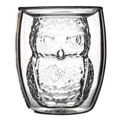 3D Doppelwandbecher mit Hedwig Motiv (Harry Potter)