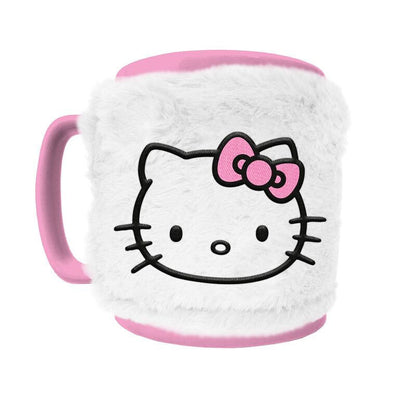 hello kitty plush mug cover 440ml