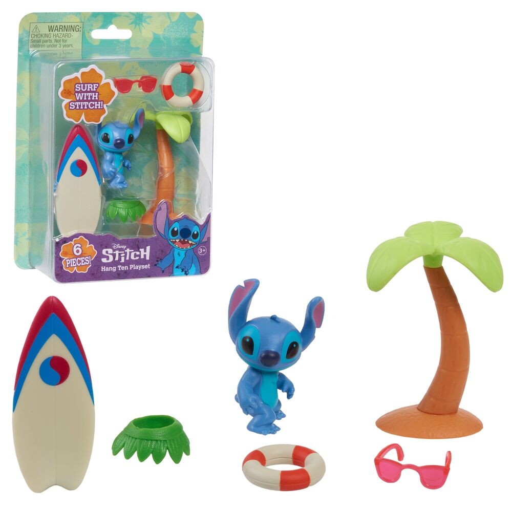 Zestaw figurek Stitch Disney w blistrze różne kolory