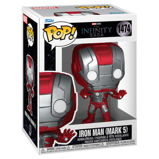 Statuetta POP Marvel Infinity Saga Iron Man Mark 5