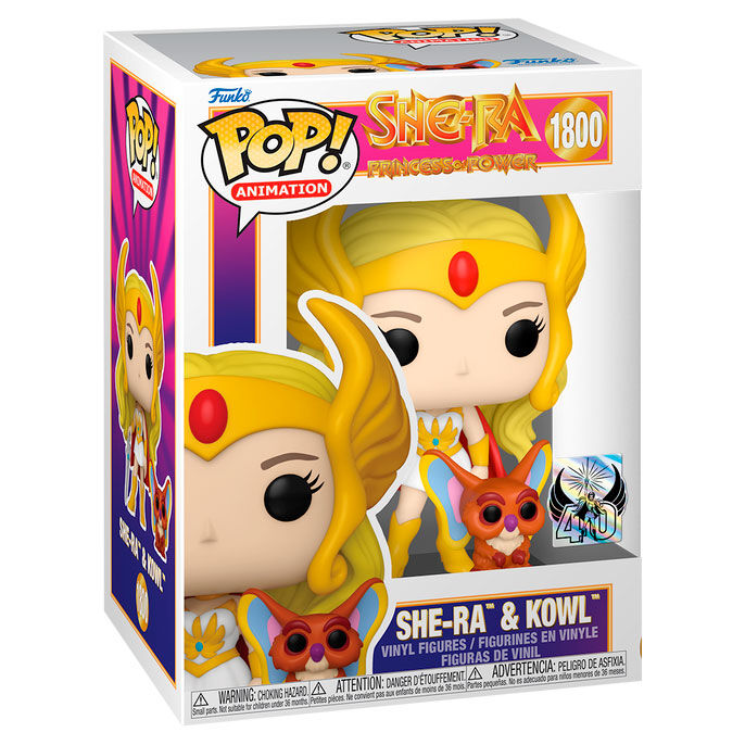 POP Figure She Ra Princess of Power She Ra & Kowl