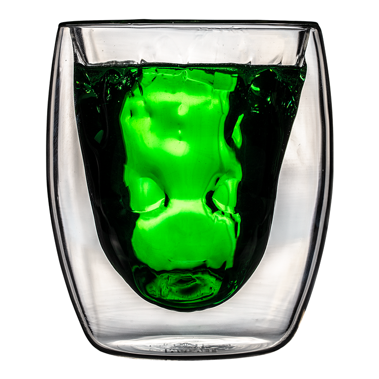 3d double wall glass baby groot gurdianes of the marvel galaxy