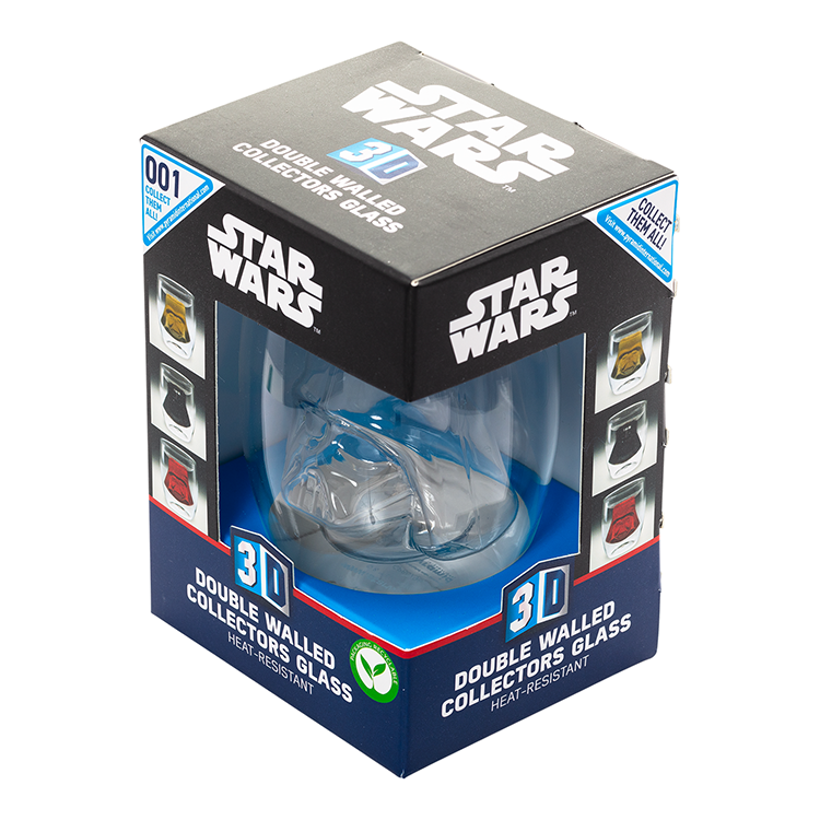 3D Doppelwandiger Darth Vader Star Wars Becher