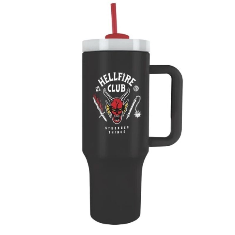 hellfire club stranger things thermos glass 12l