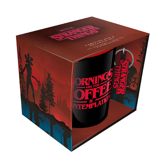 Stranger Things Mug + Keychain