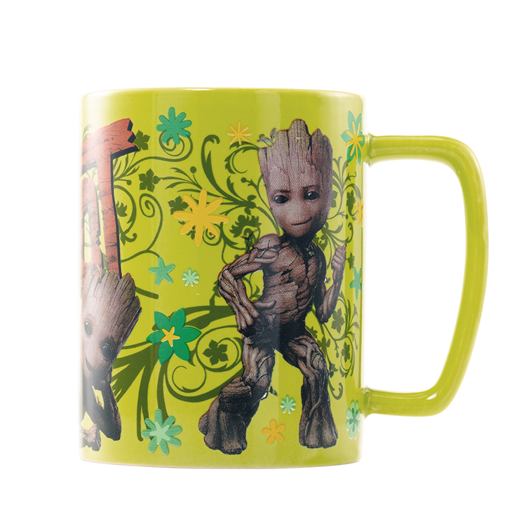 Groot Plüsch Tassenüberzug aus Guardians of the Galaxy von Marvel  440 ml