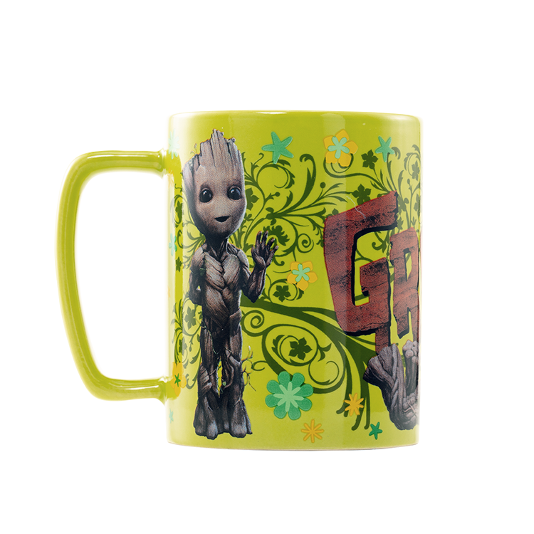 Groot Plüsch Tassenüberzug aus Guardians of the Galaxy von Marvel  440 ml
