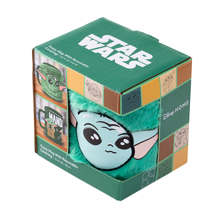 Grogu Mandalorian Star Wars pluszowy kubek 440ml