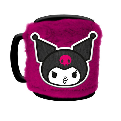 kuromi hello kitty plush mug 440ml
