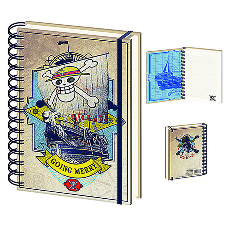 going merry one piece a5 notebook