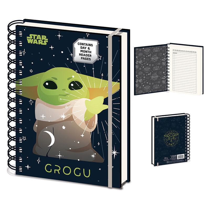 a5 notebook grogu star wars
