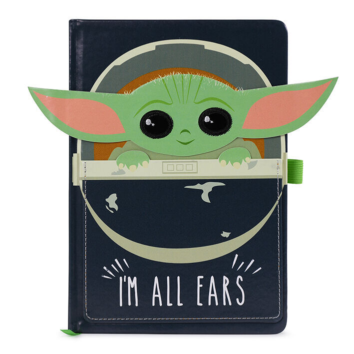 grogu star wars premium a5 notebook