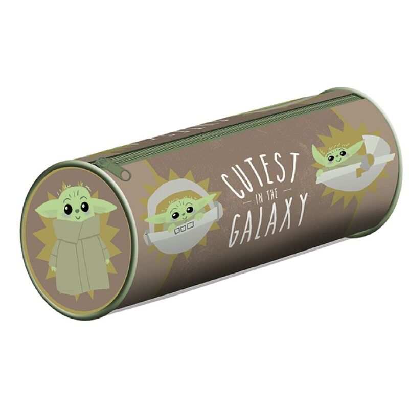 cutest in the galaxy mandalorian star wars pencil case