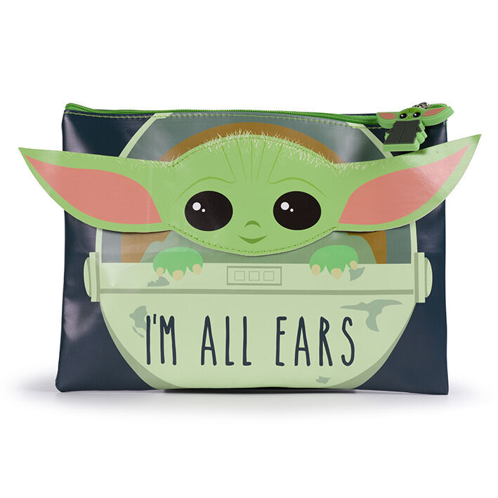 im all ears the mandalorian star wars pencil case