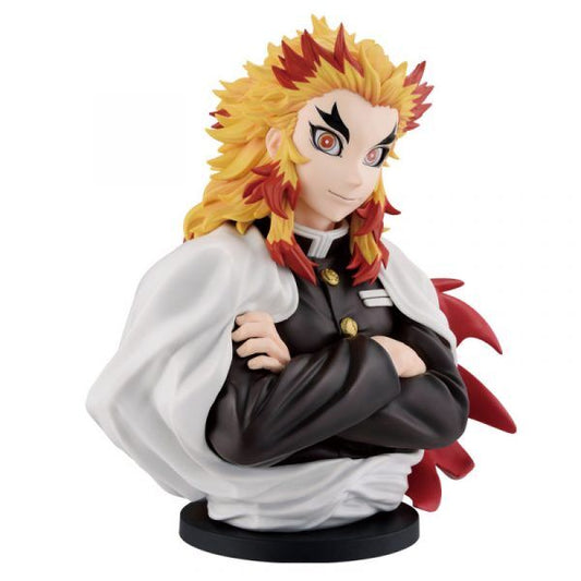 figure ichibansho kyojuro rengoku keep your heart burning demon slayer kimetsu no yaiba 20cm