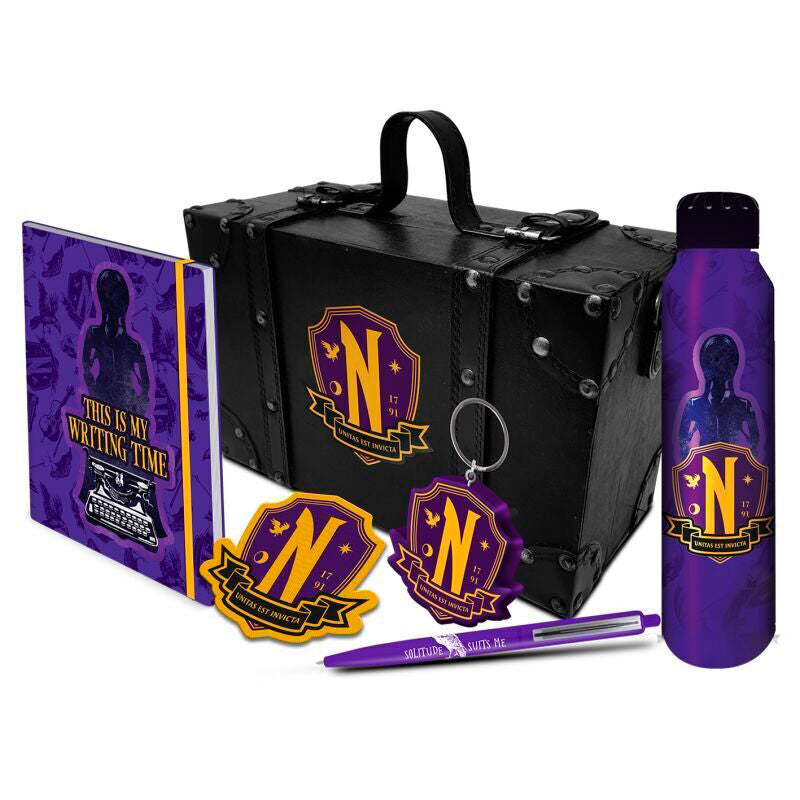 premium briefcase nevermore academy wednesday wednesday