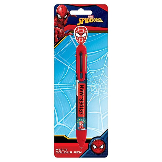 spiderman marvel multicolor pen